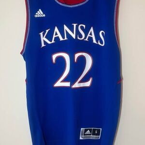adidas Kansas Jayhawks Basketball Jersey